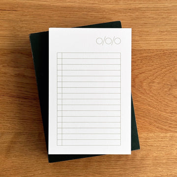 List Pad: Grey/Green