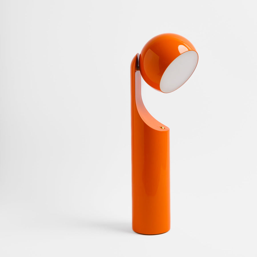 Mono Portable Lamp: Tangerine