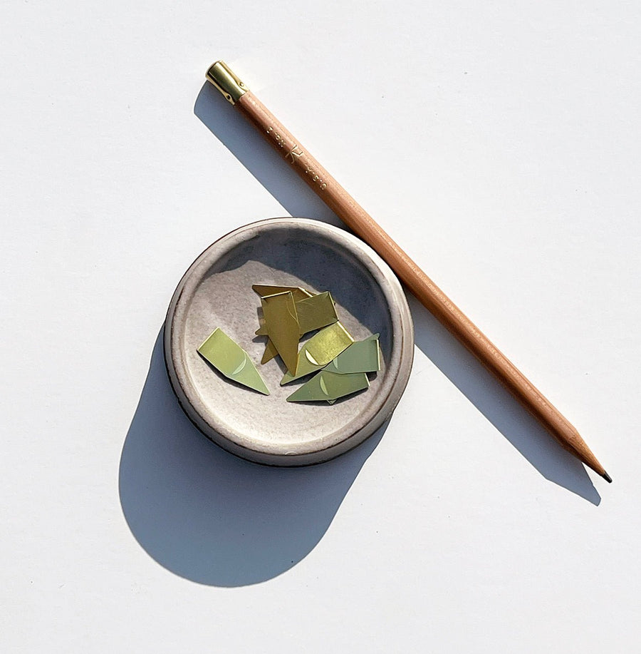 Bronze-tipped Natural Wood Pencils