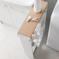 Slim Storage Cart (32" H)  - Steel
