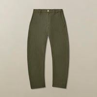 Pilon Pant in Cotton Stripe