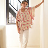Pink Ivory Montauk Poncho