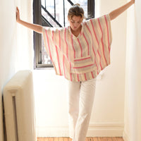 Pink Ivory Montauk Poncho