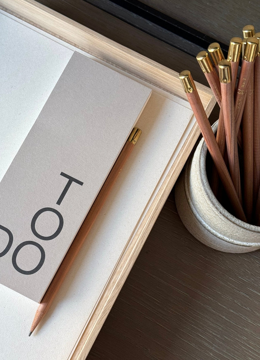 Bronze-tipped Natural Wood Pencils