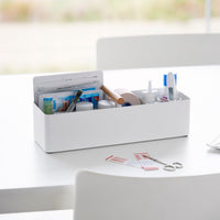 Slim Storage Box - Steel + Wood