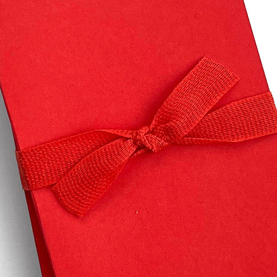 Red Jotters with Gold Edges (set of 2)