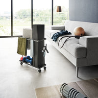 Fitness Equipment Storage Cart - Steel