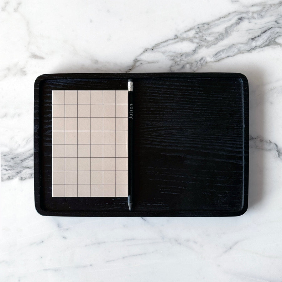 Soft Touch Pocket Notebook: Sand Grid