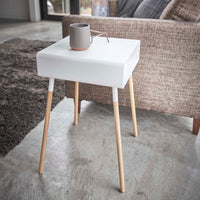 Storage Table - Tall (23" H)  - Steel + Wood
