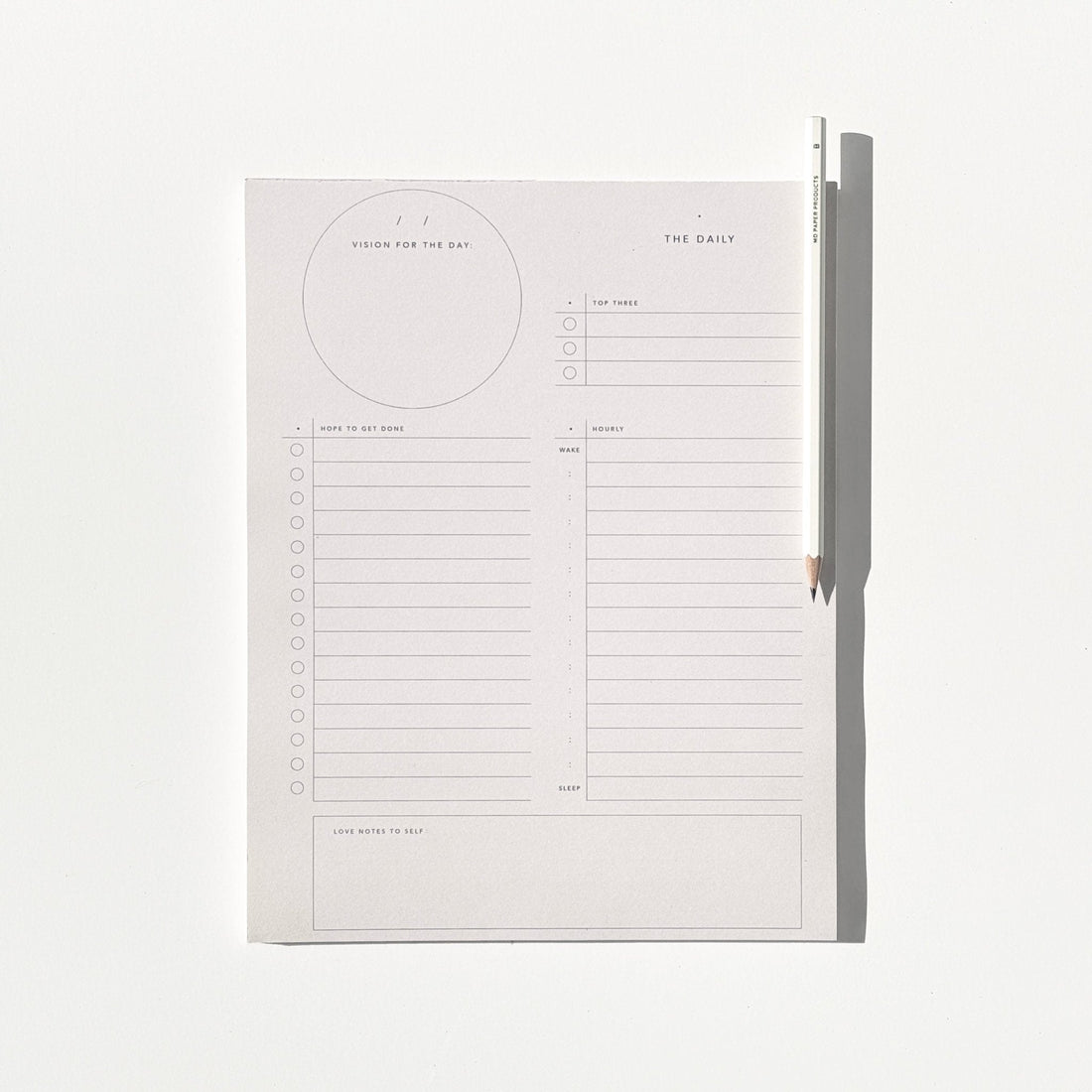 Midori Pencil Set: Whites