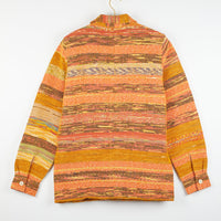 Akash Chore Coat in Khes Multi Stripe Marigold