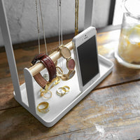 Jewelry + Accessory Display - Steel + Wood