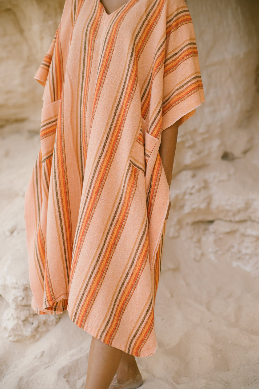 Flame Hudson V-Neck Kaftan