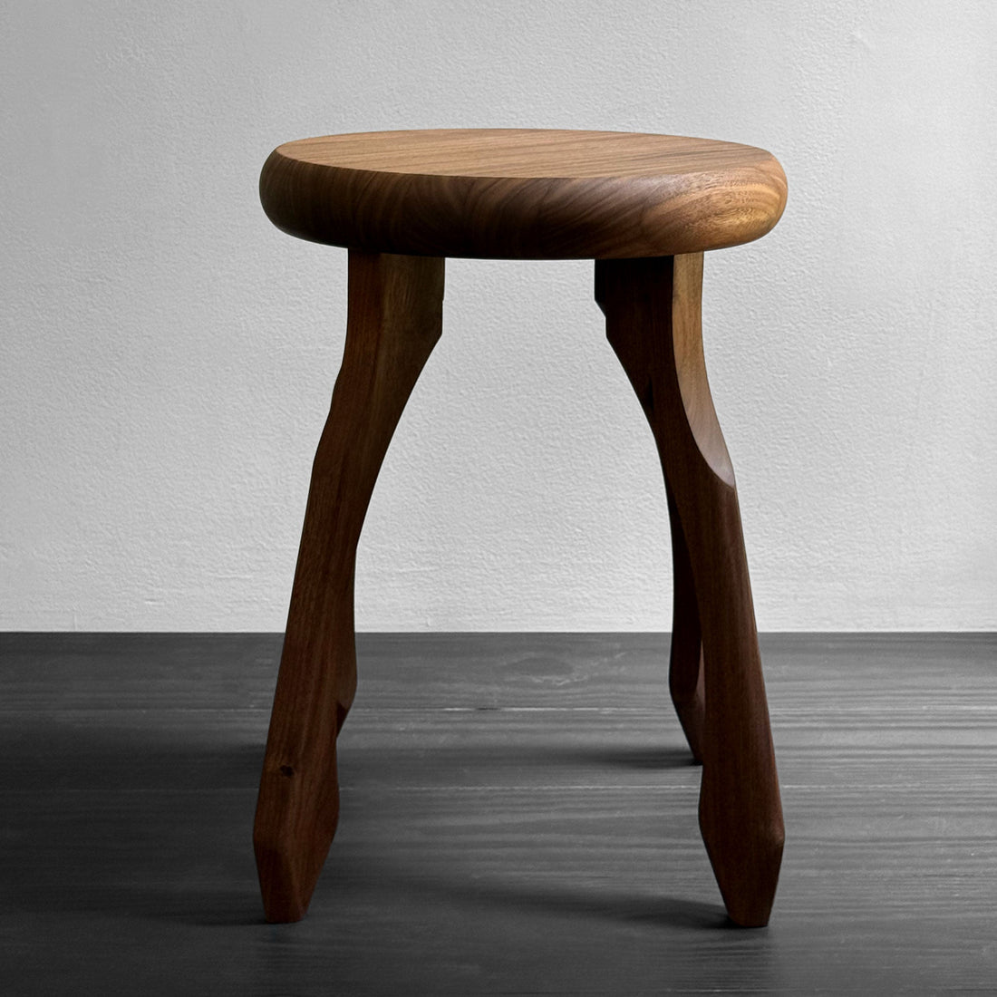Sparrow Side Table — Sculptural Hardwood in End Grain or Long Grain