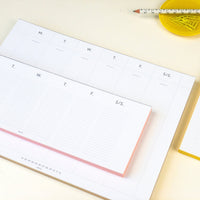 Keyboard Planners edged in Gold, Yellow, or Blush