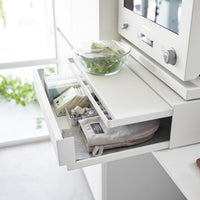 Countertop Drawer with Pull-Out Shelf - Steel