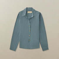 Mila Shirt in Garment Dyed Linen