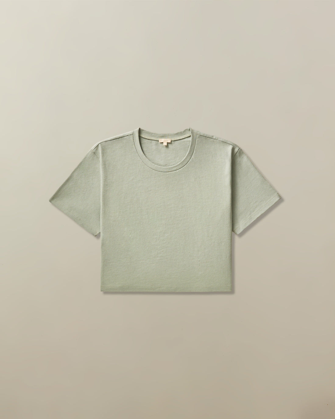 Nya Cropped Cotton Tee