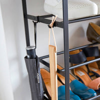 Six-Tier Shoe Rack (34" H)  - Steel