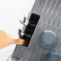 Dish Rack - Steel + Wood