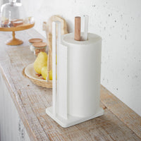 Paper Towel Holder - Steel + Wood