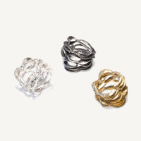 Banksia Lace Ring - Silver