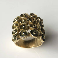 Mosaic Ring - Yellow Bronze