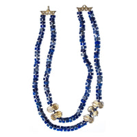 Lapis & Sweet Pittosporum Necklace