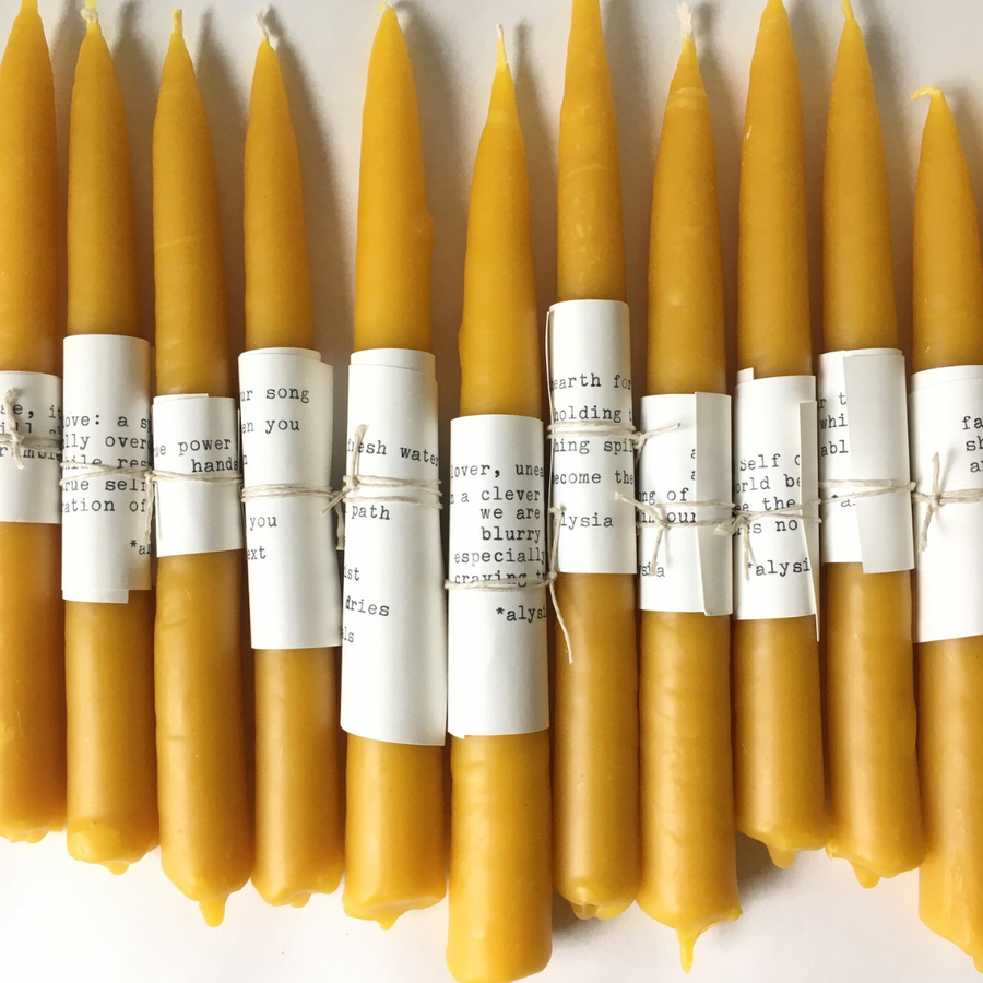 Beeswax Candles by Alysia