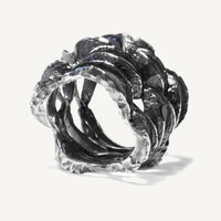 Banksia Lace Ring - Silver