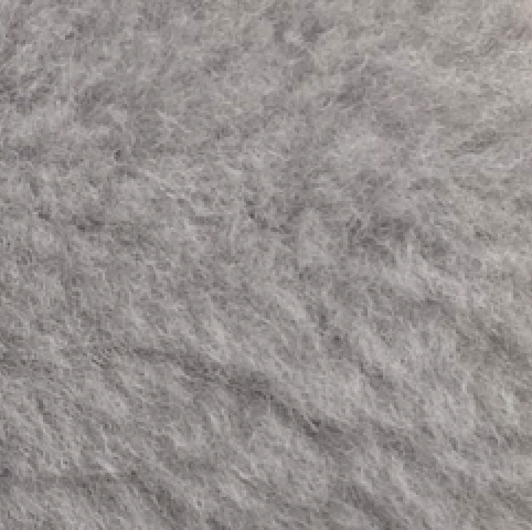 Grey Pared Shearling Wool Swatch
