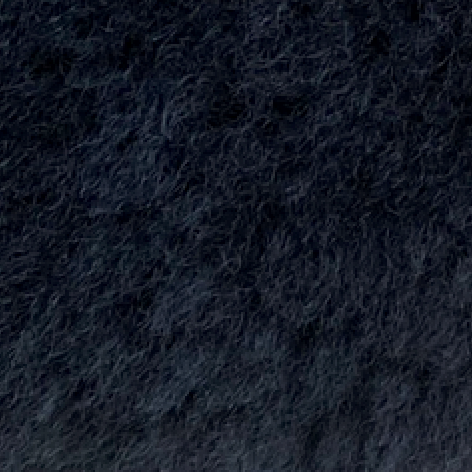 Navy Pared Shearling/Wool Swatch