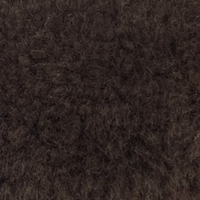Chocolate Pared Shearling Wool Swatch