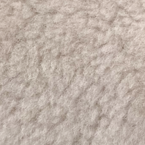 Oyster Pared Shearling/Wool Swatch