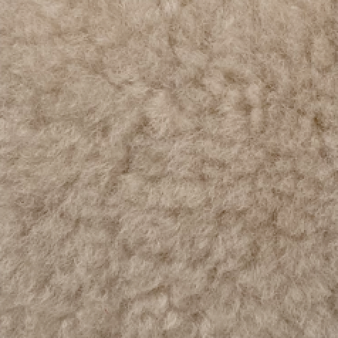 Honey Pared Shearling Wool Swatch