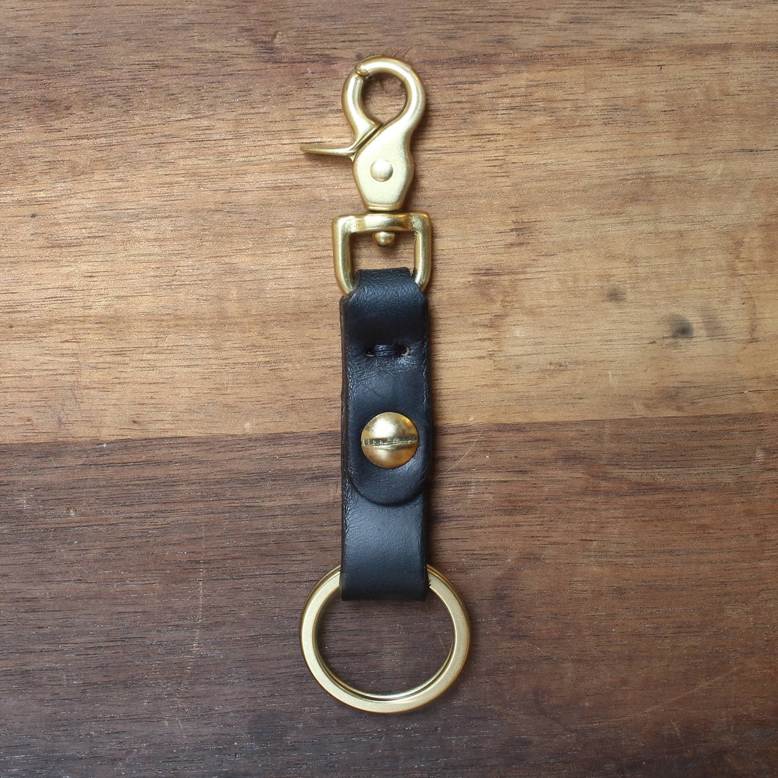 Swivel Clip Keychain (Navy)