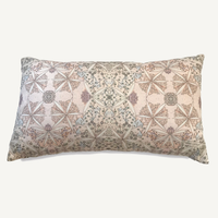 Bloomful Journey Reversible Pillow 24"x14" Wisteria/Celadon