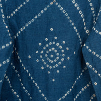 Akash Chore Coat in Indigo Mandala Bandhani
