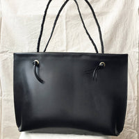 Keir Braided Tote Black