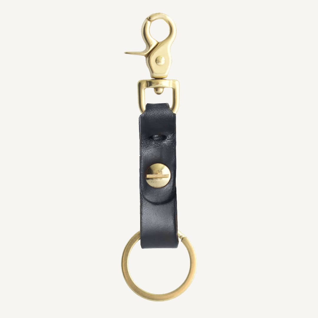 Swivel Clip Keychain (Navy)