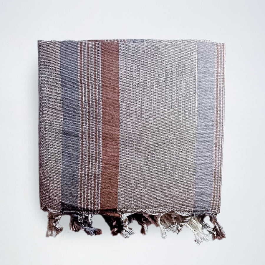 Brown Grey Nomad Towel