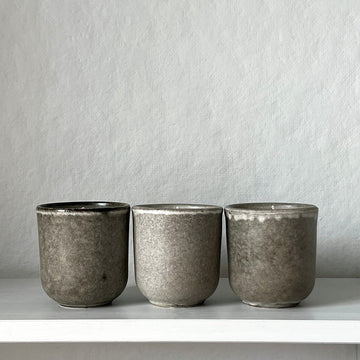 French Ceramic Candles: Gris