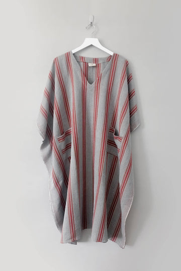 Rust Brown New York V-Neck Kaftan