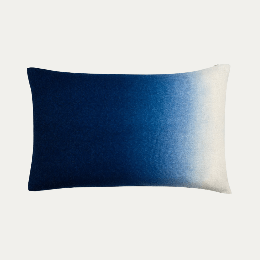 Indigo Dip-Dyed Pillow